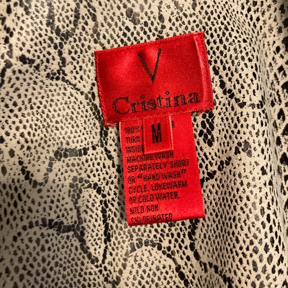 Faux Snakeskin Formal Jacket - Picture 2 of 4